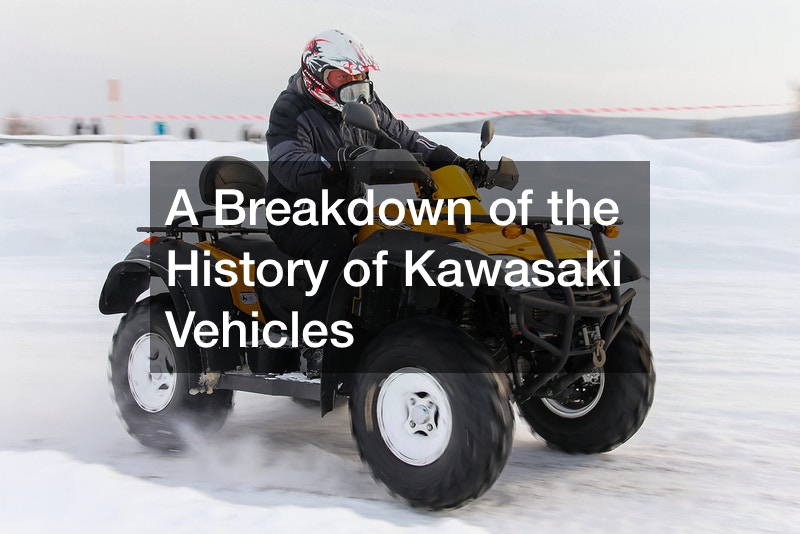 A Breakdown of the History of Kawasaki Vehicles